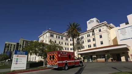 Le centre médical presbytérien d'Hollywood (Californie, Etats-Unis) visé par une cyberattaque, le 16 février 2016.&nbsp; (MARIO ANZUONI / REUTERS)