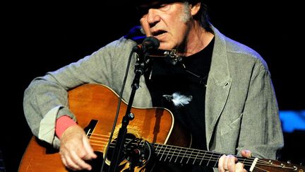 Neil Young à Los Angeles (29 mars 2014)
 (Kevin Winter / Getty Images / AFP)