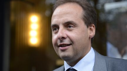 Le porte-parole de l'UDI Jean-Christophe Lagarde arrive &agrave; un meeting du parti centriste, le 24 novembre 2012, &agrave; Paris. (BERTRAND GUAY / AFP)