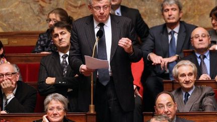 Christian Eckert, rapporteur (PS) de la commission des finances de l'Assemblée (MEHDI FEDOUACH / AFP)