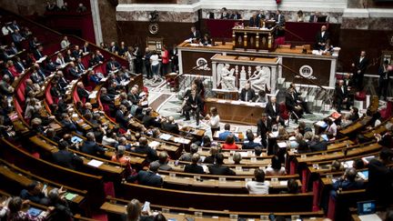 L'Assemblée nationale, photographiée le 5 juin 2018. (MAGALI COHEN / HANS LUCAS / AFP)