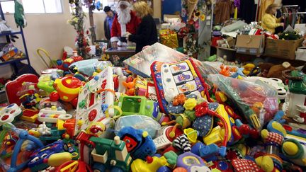 Un local d'Emmaüs à Rodez dans l'Aveyron, le 11 décembre 2009. (JEAN LOUIS PRADELS / MAXPPP)