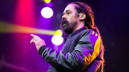 Damian Marley le 1er octobre 2016 au Meadows Music Festival à New York.
 (Carl Timpone/BFA/REX/SIPA)