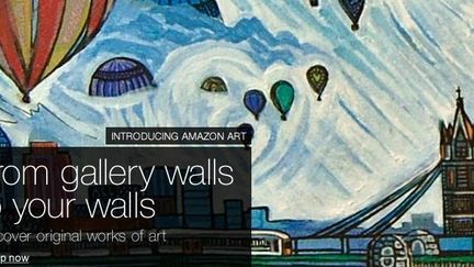 Le site amazon.com : des oeuvres d'art à acheter en ligne
 (Capture d&#039;écran)