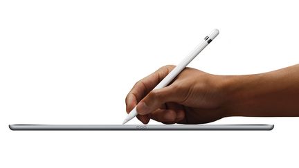 &nbsp; (Le nouvel iPad peut fonctionner avec un stylet © Apple)