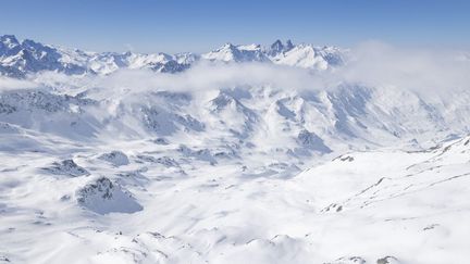 Le sommet du mont Thabor, dans les Hautes-Alpes, le 4 mars 2022. (MONTICO LIONEL / HEMIS.FR / HEMIS.FR / AFP)