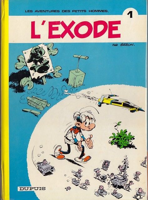 Le volume un de la série BD "Les Petits Hommes" de Pierre Seron, débutée en 1967.
 (Dupuis)