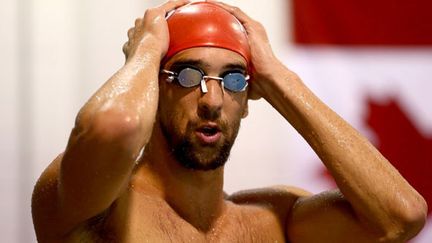 Le nageur américain recordman des titres olympiques (18), Michael Phelps