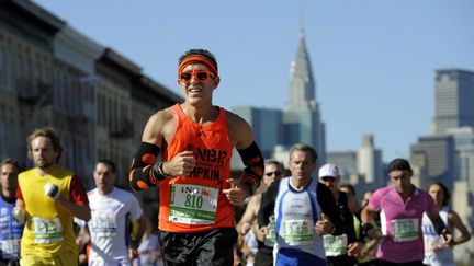 Des aprticipants au marathon de New York, le 6 novembre 2011.&nbsp; (TIMOTHY A. CLARY / AFP)