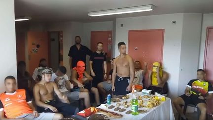 Le clip tourné par les détenus de la prison d'Aiton a été publié sur internet. (CAPTURE D'ECRAN YOUTUBE)