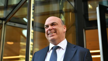 Mike Lynch à Londres, en mars 2019. (DOMINIC LIPINSKI / MAXPPP)