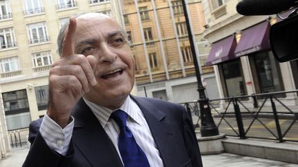 L'homme d'affaire libanais Ziad Takieddine le 24 avril 2012, &agrave; Paris. (BERTRAND GUAY / AFP)