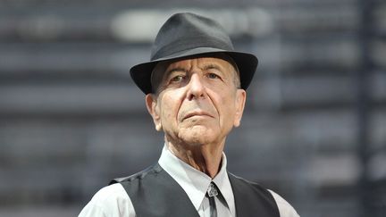 Leonard Cohen le 20 août 2009 à Nîmes, en France (YOAN VALAT / EPA / Newscom / MaxPPP)