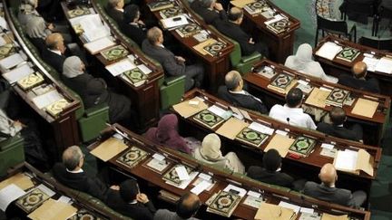 Députés à l'ouverture de l'Assemblée constituante le 22 novembre 2011 (AFP PHOTO / FETHI BELAID )