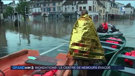 Nemours est submergée par les flots