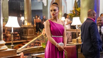 &nbsp;L’actrice sud-africaine Pearl Thusi joue une espionne dans la série Queen Sono. (NETFLIX)