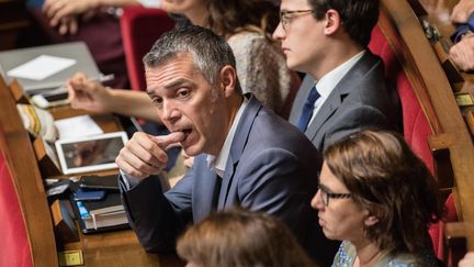 Jean-François Cesarini, député La République en marche, à l'Assemblée nationale, le 26 juillet 2017. (AURELIEN MORISSARD / MAXPPP)