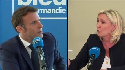 &nbsp;Jeudi 14 avril, Emmanuel Macron et Marine Le Pen, les deux candidats qualifiés au second tour de l'élection présidentielle, se sont déplacés en région afin de toucher un nouvel électorat.&nbsp;&nbsp; (France 3)