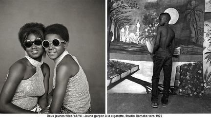 A 20 ans, Abdourahmane Sakaly (1926-1998) s’installe à Bamako au Mali. Initié à la photographie par Meïssa Gaye (1892-1982) pendant sa jeunesse au Sénégal, il pose sa "camera box"sur la place animée de Bagadadjhi, au milieu des autres photographes ambulants. En 1956, il ouvre son studio. Dans les années 1960-1970, le tout Bamako vient se faire photographier chez lui. Avec ses 300.000 négatifs 6x6 noir et blanc, il a ainsi brossé un large portrait de la société malienne. Après sa mort, ses enfants ont préservé ce patrimoine inestimable, mémoire d’une époque d’un Mali moderne, plein de joie et d’énergie.&nbsp; (REVUE NOIRE)