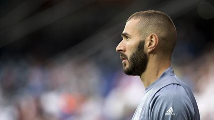 L'attaquant français du Real Madrid, Karim Benzema (CURTO DE LA TORRE / AFP)