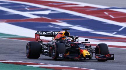 Max Verstappen aux essais libres du Grand Prix des Etats-Unis, samedi 23 octobre.&nbsp; (DPPI / DPPI)