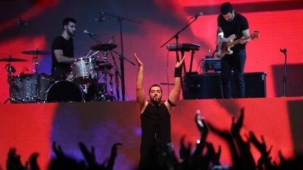 Le groupe libanais Mashrou' Leila (2017)
 (ais KARIM SAHIB / AFP)