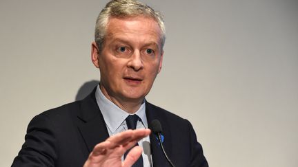 Bruno Le Maire, le ministre de l'Economie et des Finances.&nbsp; (ERIC PIERMONT / AFP)