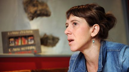 La militante basque Aurore Martin, le 28 juillet 2011 &agrave; Hasparren (Pyr&eacute;n&eacute;es-Atlantiques). (GAIZKA IROZ / AFP)