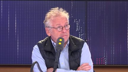 Daniel Cohn-Bendit, ancien eurodéputé, invité du "8h30 Fauvelle-Dély", lundi 13 mai 2019.&nbsp; (FRANCEINFO / RADIOFRANCE)