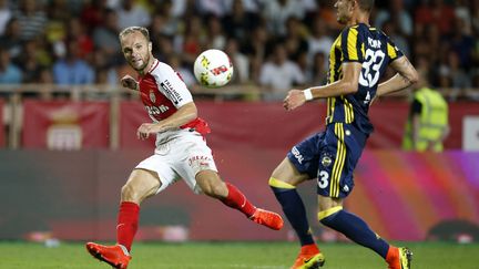 Le Monégasque Valère Germain, très présent en attaque face à Fenerbahçe. (SEBASTIEN NOGIER / EPA)