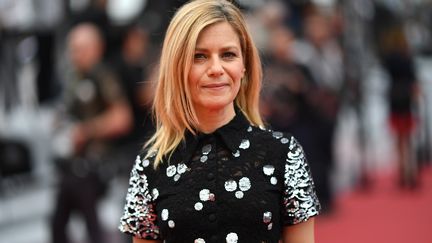 L'actrice Marina Foïs au Festival de Cannes, le 22 mai 2019. (LOIC VENANCE / AFP)