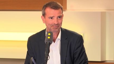 Guillaume Richard, président de Oui Care, le 6 septembre 2018. (RADIO FRANCE / FRANCEINFO)