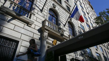 Le consulat de France à New York (Etats-Unis), le 15 juillet 2016. (KENA BETANCUR / AFP)