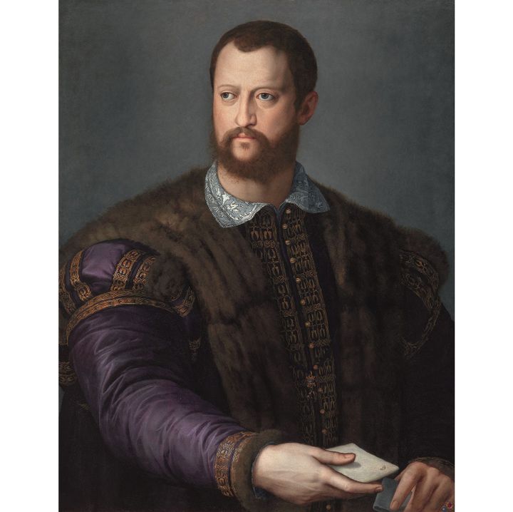 Agnolo Bronzino et atelier, Portrait de Côme Ier de Médicis à l'âge de 40 ans, 1560, The Alana Collection, Newark, USA
 (The Alana Collection, Newark, USA)