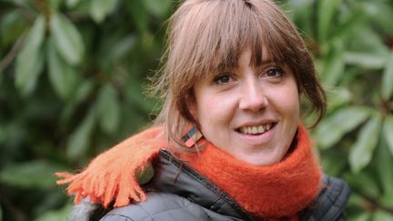 La militante basque Aurore Martin &agrave; Hasparren (Pyr&eacute;n&eacute;es-Atlantiques), le 5 janvier 2013, deux semaines apr&egrave;s sa lib&eacute;ration sous caution.&nbsp; (GAIZKA IROZ / AFP)