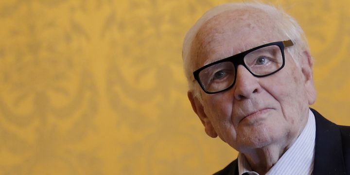 Pierre Cardin, juin 2016 à Venise
 (MARCO BERTORELLO / AFP)