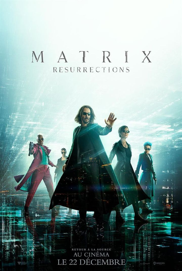 L'affiche de "Matrix Resurrections" de Lana Wachowski (2021). (WARNER BROS. FRANCE)