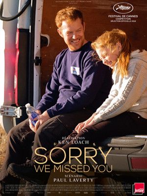 L'affiche de "Sorry We Missed You" de Ken Loach (Le Pacte)