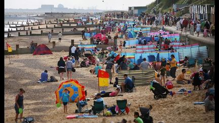 Thème « Seaside »: hors du temps, scènes de bords de mer colorées et (a)typiques des plages d’Eastbourne. 
 (David Bebber)