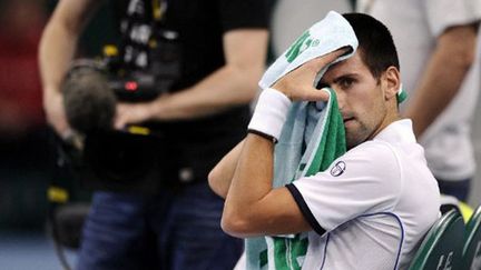 Djokovic se repose (MIGUEL MEDINA / AFP)