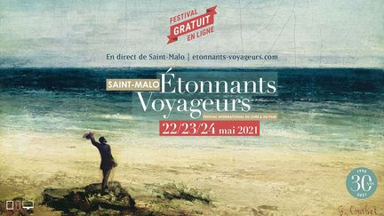 Affiche de la 30e édition du Festival Etonnants Voyageurs, 2021 (Etonnants Voyageurs)