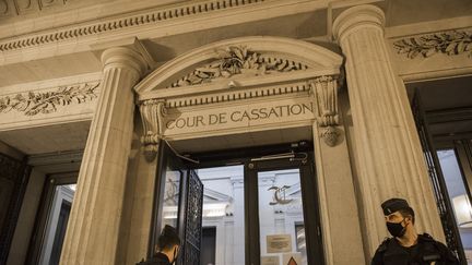 La Cour de cassation, à Paris, en décembre 2021. (MAGALI COHEN / HANS LUCAS)