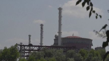 La situation autour de la centrale nucléaire de Zaporijia, occupée par les forces russes en Ukraine, inquiète l'agence internationale de l'énergie atomique, qui a constaté la présence de mines anti-personnel dans cette zone à risque. (FRANCE 2)