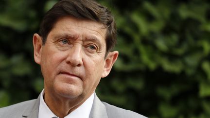 Patrick Kanner lors d'une réunion au Sénat, à Paris, le 17 juillet 2019. (THOMAS SAMSON / AFP)