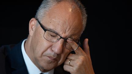 Le président d'Angers Saïd Chabane prévoit de faire appel de la décision. (LOIC VENANCE / AFP)