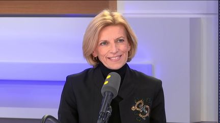 Isabelle Florennes, députée MoDem des Hauts-de-Seine et porte-parole du groupe MoDem à l'Assemblée nationale, invitée de franceinfo le 6 décembre 2019. (FRANCEINFO / RADIO FRANCE)