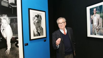 Le photographe Willy Rizzo au Grimaldi Forum de Monaco, où il exposait en 2009
 (Marc Mehran / Nice Matin / PhotoPQR / MAXPPP)