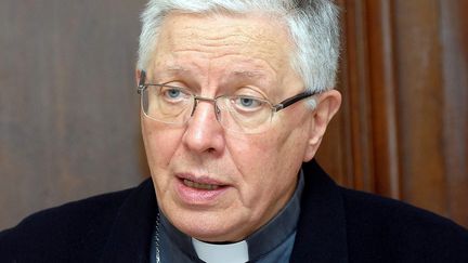 Mgr André Fort, ancien évêque d'Orléans, le 12 octobre 2018. (GAUJARD CHRISTELLE / MAXPPP)