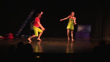 Le Théâtre du Grand Rond a rouvert ses portes ce samedi 20 mars pour trois spectacles. (CAPTURE D'ÉCRAN FRANCE 3 / PE. ZAHN)