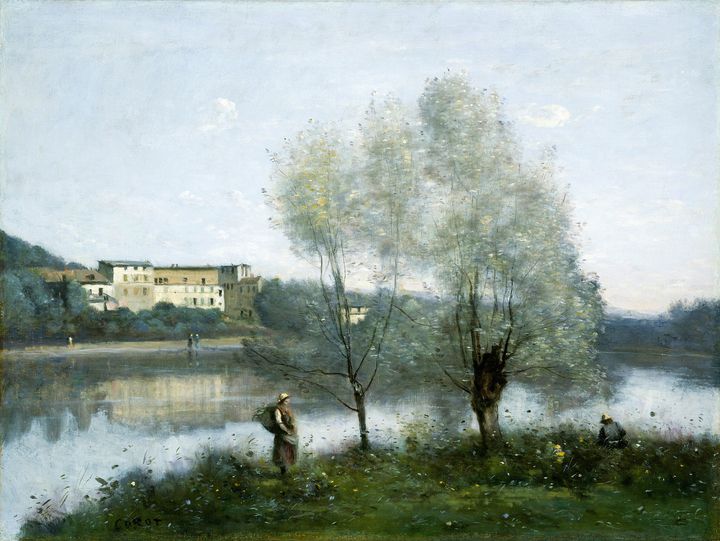 Jean-Baptiste-Camille Corot (1796-1875)"Ville-d'Avray"c. 1865, huile sur toile.&nbsp;National Gallery of Art.&nbsp; (ARTOKOLORO / QUINT LOX / ARTOKOLORO QUINT LOX)